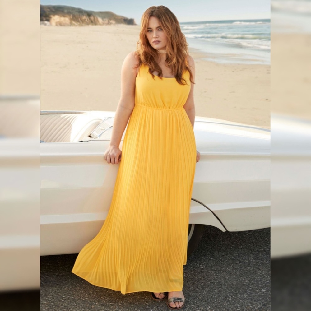 New With Tags Yellow Torrid Dress
